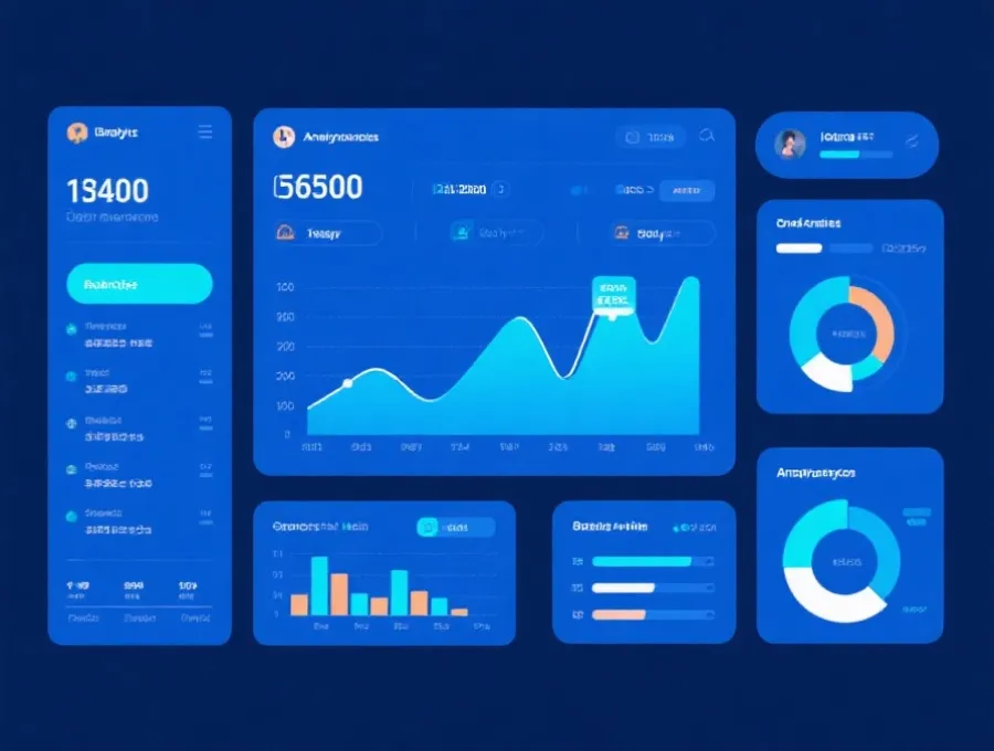 数据分析工具与实时走势示意图